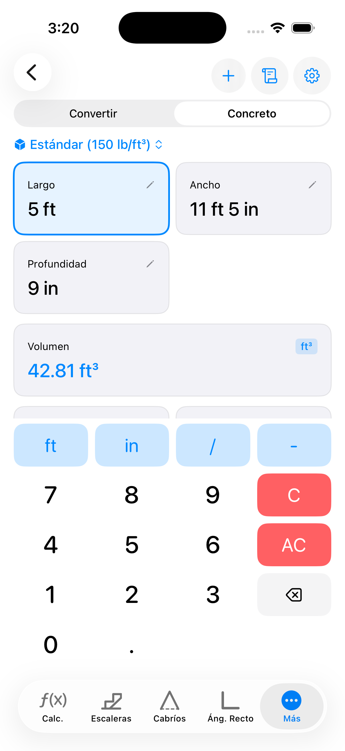 CutOnce material calculator